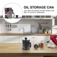 thumbnail image 3 of oil storage can 2.0L Stainless Steel Oil Strainer Pot Grease Container Oil Storage Can 1.7L, 3 of 7