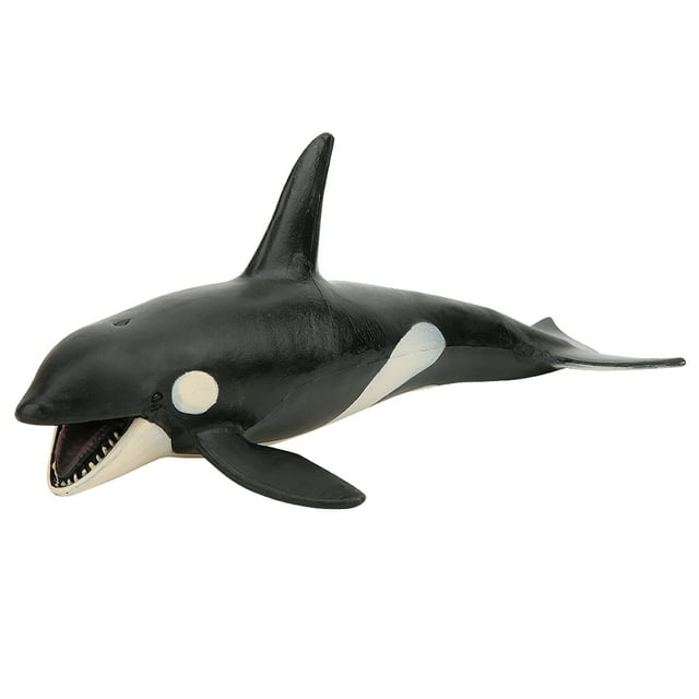 Juguete animal, simulación de forma de orca, simulación de animal, modelo animal, eficiencia maximizada