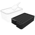 thumbnail image 1 of SXcggal Mini Ice Cube Trays Small Ice Cube Tray Crushed Ice Tray For Chilled Drinks Coffee Juice Healthy Unbreakable Multifunctional Kitchenware, 1 of 4
