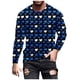 thumbnail image 2 of Ceisia Men's Fashion Printed Sports Fitness Long Sleeve Gift Casual Round Neck Top, 2 of 5