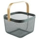 thumbnail image 2 of Contenedor de canasta de almacenamiento BLESIY Cesta de almacenamiento gris, 2 of 7