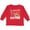 Red, variant on Inktastic I'm Gonna Play Guitar Music Boys or Girls Long Sleeve Toddler T-Shirt