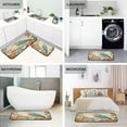 thumbnail image 5 of Coolnut Kitchen Rugs 2 Piece Waterproof Non Slip Kitchen Mat Vintage Bird Kitchen Rug Set for Sink Office Kitchen Cafe, 19.7"x47.2"+19.7"x27.6" Home Decor Gifts, 5 of 7