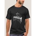 thumbnail image 1 of Lifestyle Graphic playera de manga corta estándar para hombreVibraphone Playing Cat Percussion Music Xylophone T-Shirt Tee For Adult, Men, Women, Teen, Teenager, Adolescent, YouthFather's Day, Mothe, 1 of 5