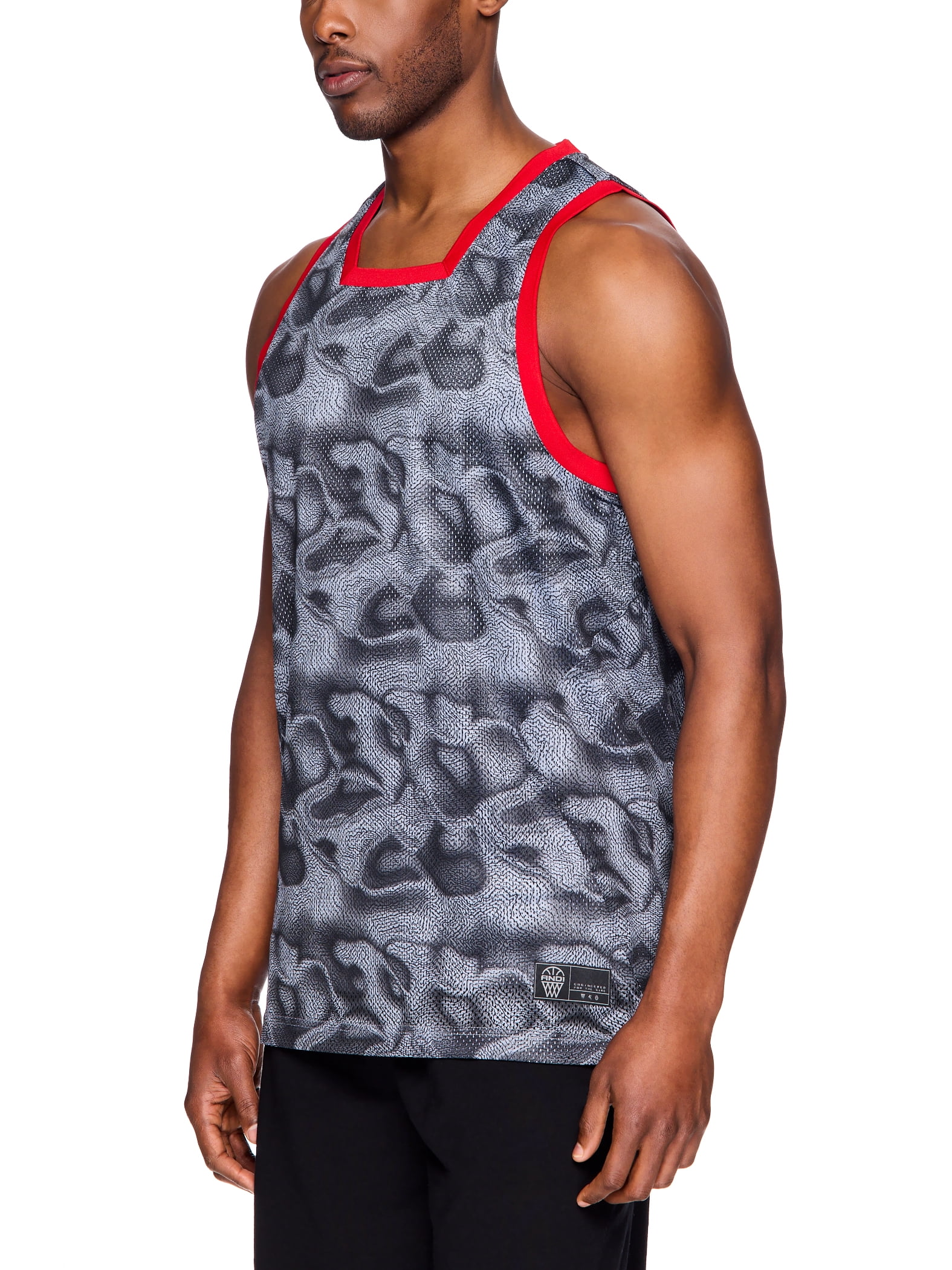 AND1 Men's and Big Men's Wraparound Basketball Tank Top, Sizes S-3XL
