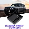 thumbnail image 3 of For JETOUR T2 NEW Armrest Storage Box Armrest Container/Pallet Black,., 3 of 8