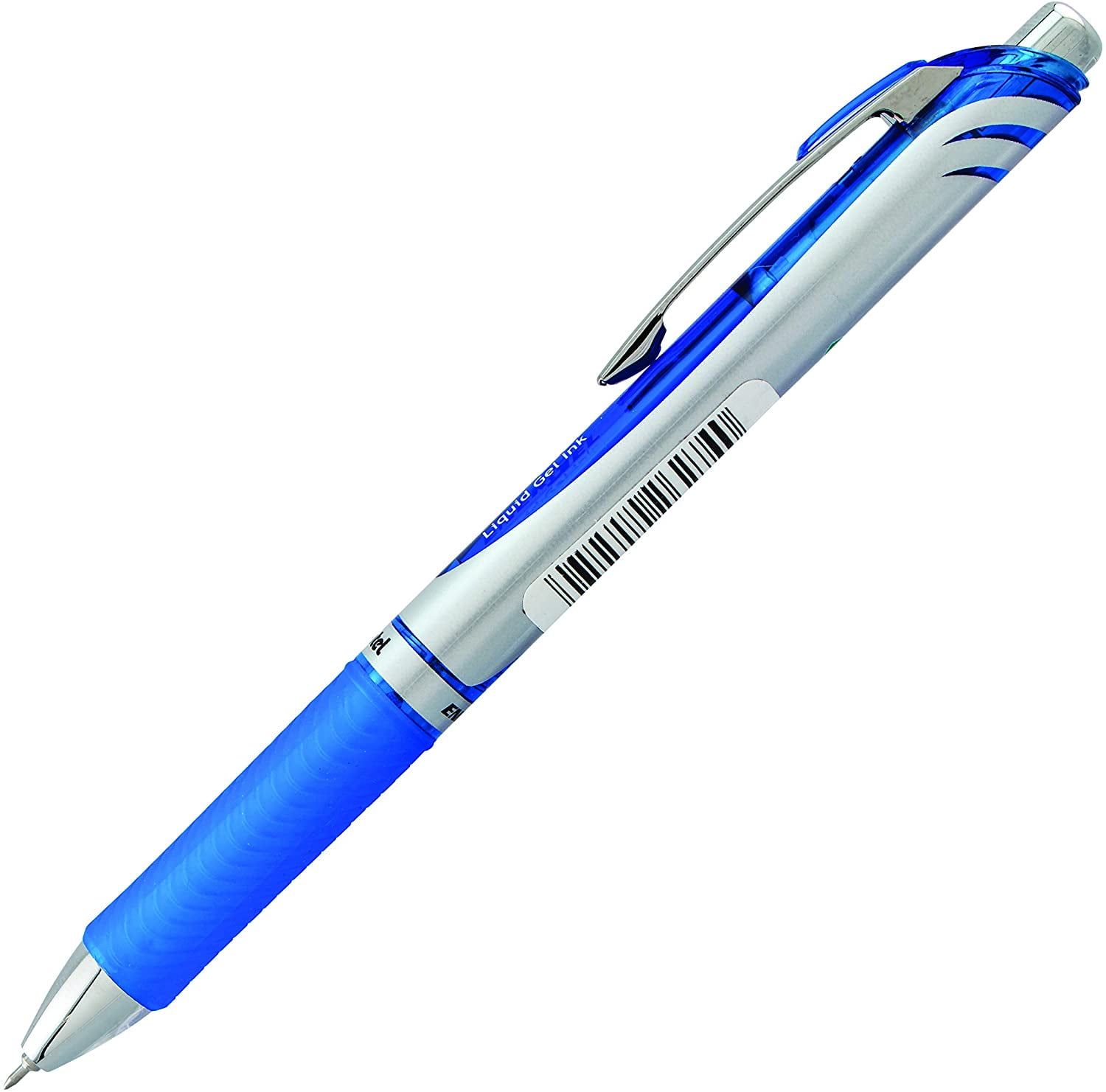 Pentel EnerGel RTX Retractable Liquid Gel Pen, Extra Fine Line, Needle Tip, Blue Ink ,12 pack (BLN73-C), 0.3mm needle