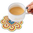 thumbnail image 5 of Posavasos, Posavasos De Pintura De Diamante, DIY Diamond Painting Posavasos para Bebidas Taza de Mesa para Adultos Niños Manualidades, 5 of 5