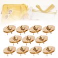 thumbnail image 1 of 10Pcs Turn Lock, Wide Classic Style Twist Cabinet Twist Lock Fastener Metal Replacement Sturdy Durable Alloy Material For Bag Purse Handbag DIY, 1 of 8