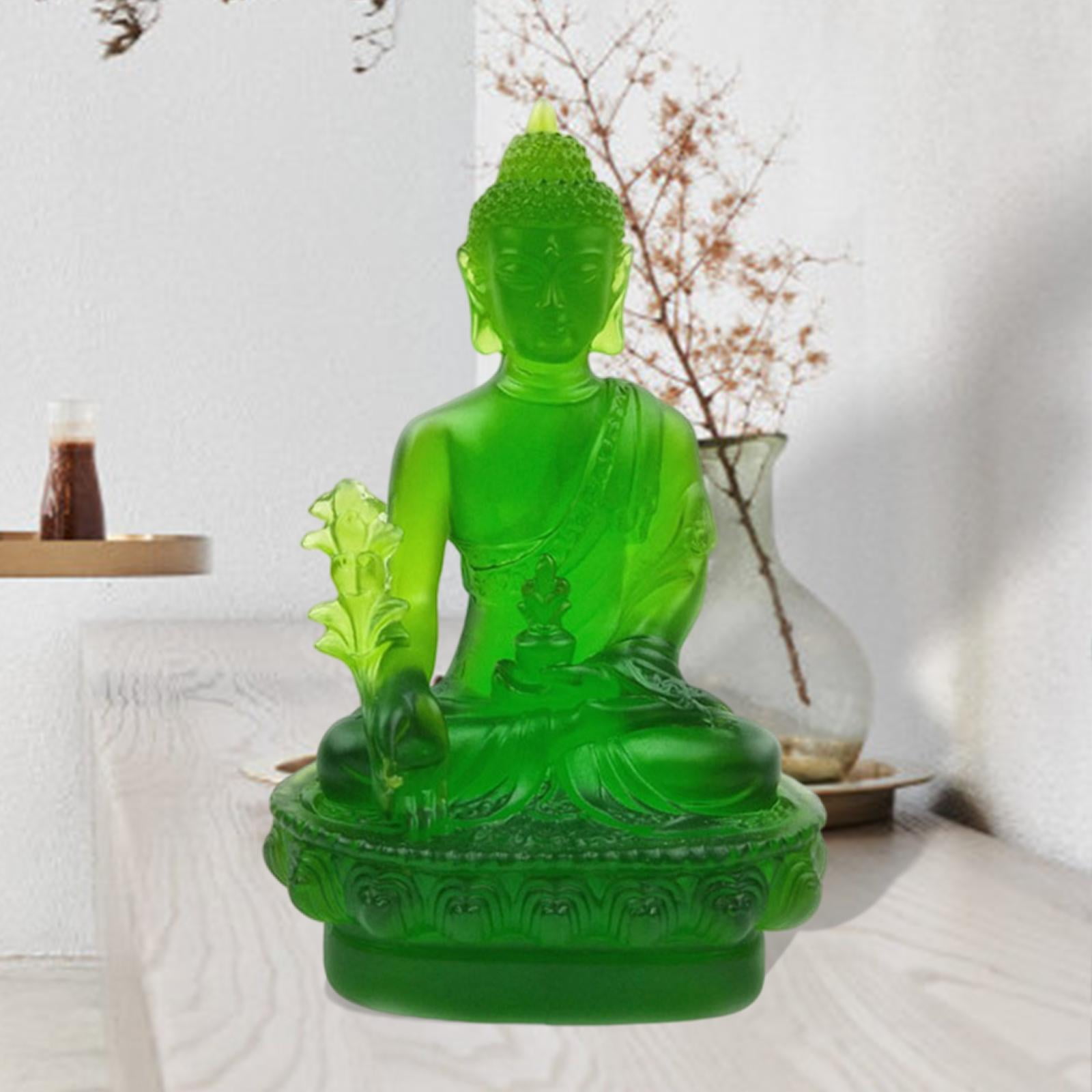 Statue Bouddha Méditation  Boutique Holistique Rose Blooming Mind