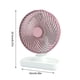 thumbnail image 5 of Wmhnj Ventilador de escritorio silencioso y ajustable de 4 velocidades con alimentacin USB, cabezal oscilante para escritorio de oficina y dormitorio, refrigeracin personal, 4 velocidades, diseño, 5 of 8