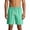 Green, variant on fatyb Mens Casual Shorts Elastic Waist Drawstring Waterproof Summer Beach Shorts with Zipper Pockets