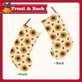 thumbnail image 2 of Picia Sunflowers And Bee for 18in Christmas Stockings, Xmas Stocking for Kids, Holiday and Family Stocking for Fireplace or Party Decoration, 2 of 7