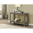 thumbnail image 5 of Monarch Specialties Console Table 44"L, Black, Grey Marble Top, 5 of 5