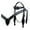 Barb Wire Black, variant on HILASON Western Horse Headstall Breast Collar Set Tack Genuine American Leather