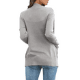 thumbnail image 3 of FOLUNSI Women's Cardigan Casual Lightweight Knit Cardigan Sweaters of Female s-2x, 3 of 9