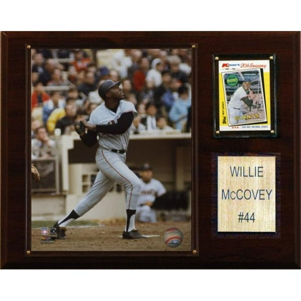 C & I Collectables 1215WILLIEM MLB Willie McCovey San Francisco Giants Player Plaque