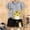 Grey, variant on Boys Spring Summer Outfits Cute Summer Short Sleeve Short Sleeve Top and Shorts Trendy 2 Piece Summer Shorts Set Cotton Summer Outfits Sets