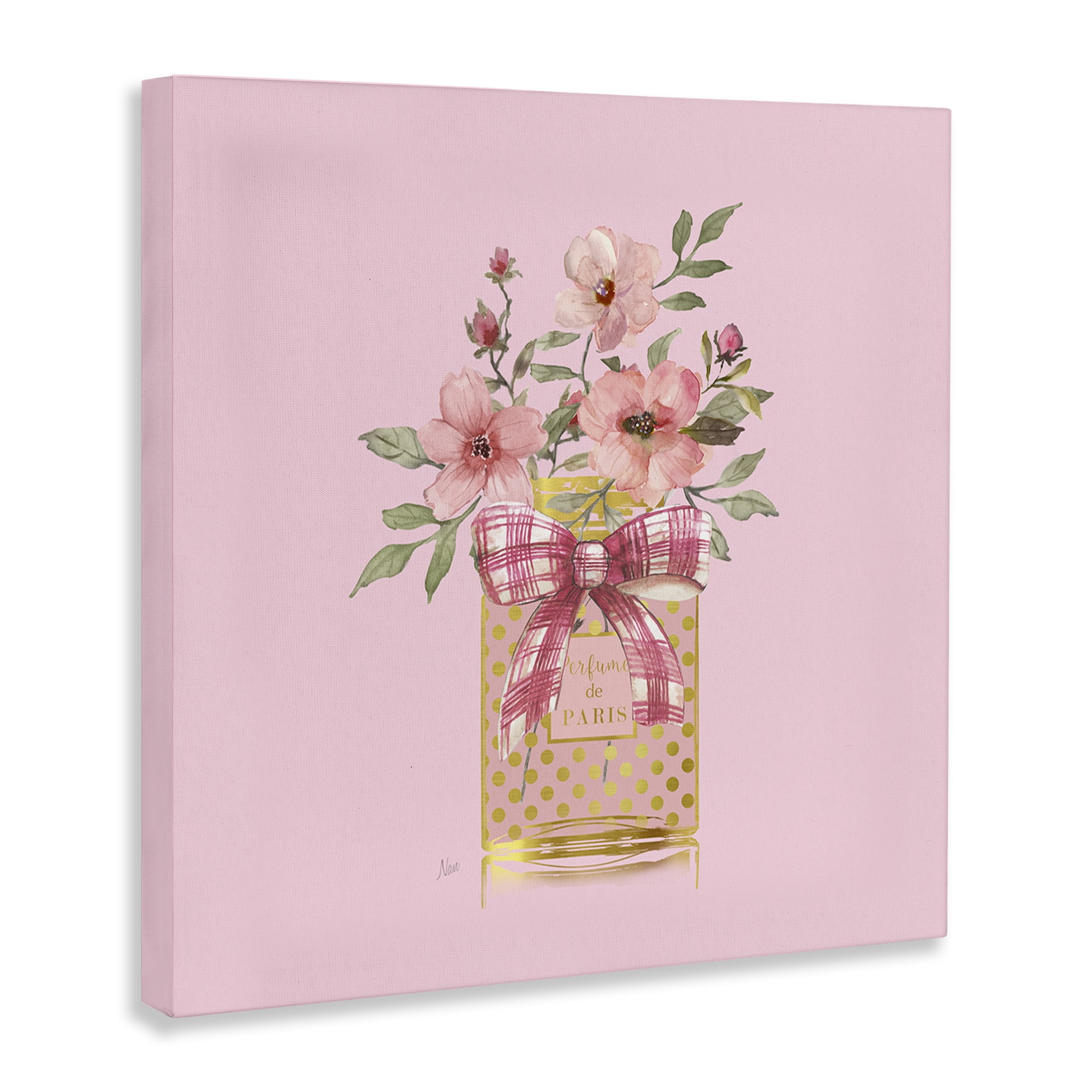 Stupell Industries Wildflower Perfume Bouquet Plants & Flowers Painting Wrapped Canvas Art Print Wall Art, 24 x 24