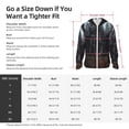 thumbnail image 5 of Uemuo Gloomy Mansion Forest Scene Pattern Women's Full Zip UPF 50+ Sun Protection Hoodie Jacket Long Sleeve Sun Shirt Hiking Outdoor Performance with Pockets-Small, 5 of 9