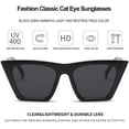 thumbnail image 4 of Cat Eye Vintage Retro Plastic Frame Cateye For Women, 4 of 5
