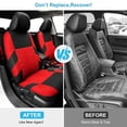 thumbnail image 5 of Car Seat Covers Fit for Mitsubishi Outlander 2007-2026,Breathable Seat Protector,Scratch Resistant Anti-Slip Protection Fast Install Easy Clean Red,Full Set(2 Row 5 Seats), 5 of 9