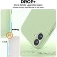 thumbnail image 4 of KOMI Compatible with iPhone 16 Plus Case, Liquid Silicone Upgrade [Camera Protection] [Soft Anti-Scratch Microfiber Lining] Shockproof Phone Case for iPhone 16 Plus 6.7 inch Matcha, 4 of 7