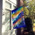 thumbnail image 2 of Delphinium in Color House Flag, 2 of 5