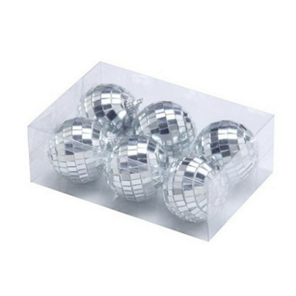 Bola de espejo colgante, minijuego de bolas de discoteca para decoración de fiestas de discoteca, adornos de bolas de discoteca de alto rendimiento