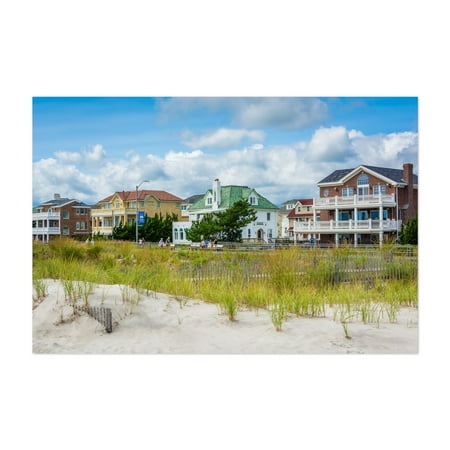 Beachfront Ventnor - Ventnor City New Jersey Photography Unframed Wall Art Print 5 x 7 inches