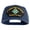 Navy, variant on 4th Infantry Division Steadfast and Loyal Patched Solid Cotton Twill Mesh Prostyle Cap - Black OSFM