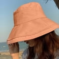 thumbnail image 4 of bestolf Waterproof Bucket Rain Hat with Chin Strap, Quick Drying Sun Hat, Mesh Ventilation Wide Brim Hat, Summer Headwear (Beige ), 4 of 8