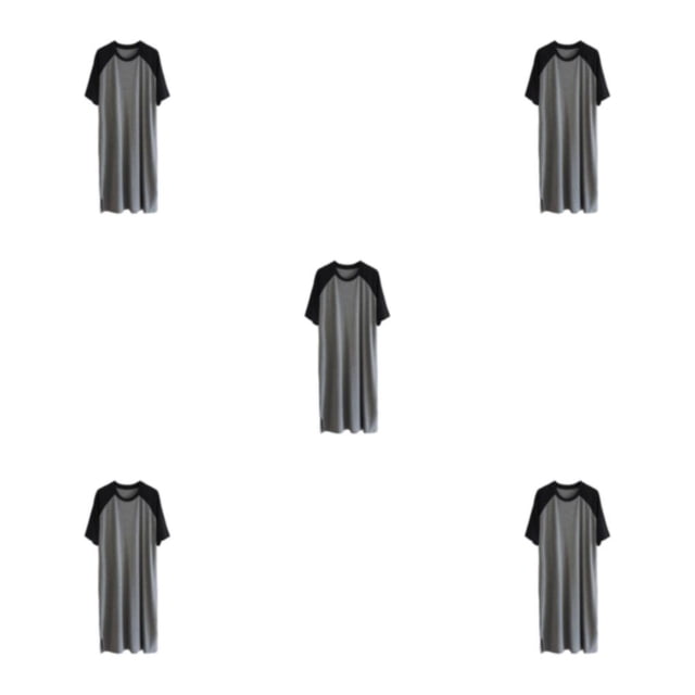 Minnieouse Albornoz Para Hombre Para Descansar Y Dormir Transpirable Y Con Estilo Para Descansar Dormir Cómodo Elegante Albornoz Hombre Negro Y Type2 NO2