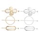 thumbnail image 5 of Raindrops 6Ud Accesorios Para El Bowknot Oval Redondo En Aleación Para Diaria Y Fiesta, 5 of 7