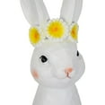 thumbnail image 6 of Northlight Easter Bunny Bust with Daisy Flower Crown - 9" - White, 6 of 6