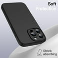 thumbnail image 5 of JETech Magnetic Silicone Case for iPhone 16 Pro 6.3-Inch, Compatible with MagSafe,&nbsp;Silky Soft Touch, Shock Absorbing Phone Cover with&nbsp;Camera Lens Full Protection (Black), 5 of 7