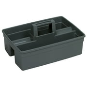 Continental Huskee Plastic Janitor Carrier, Gray