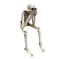 thumbnail image 1 of Intricately Human Halloween Figurine Ornament Capture Skeletal Structure, 1 of 5