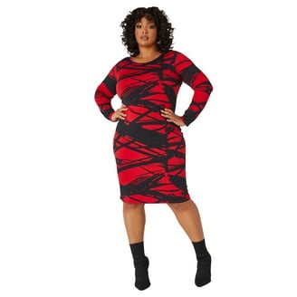 Ashley Stewart Women's Plus Bleted Faux Wrap Dress, Sizes 10/12-26/28 - Walmart.com Ashley Stewart Women's Plus Bleted Faux Wrap Dress, Sizes 10/12-26/28 - Walmart.com