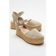 thumbnail image 1 of Viba - Alpargatas de ante beige beige 23 CM, 1 of 5