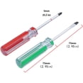 thumbnail image 2 of GFDYREE Magnetic Screwdriver Set 2 PCS, Magnetic 5mm Phillips and Flat Head Tips Screwdriver with 3 Inch Steel Shaft for Repair Home Improvement Craft, 2 of 2