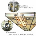 thumbnail image 3 of Tiffany Style Wall Sconces with Stained Glass Wall Light, 3 of 7
