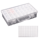 thumbnail image 1 of Contenedores de almacenamiento de taladros de 32 rejillas, estuche organizador de diamantes, caja de almacenamiento de cuentas de bordado con etiqueta, 1 of 7
