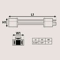 thumbnail image 6 of 2pc H4 (9003/HB2) Headlight Socket Converter Kit FOR H4652, H4656, H4666, H6545 Plug and Play Head Light Wiring Harness Connector Plug, 6 of 7