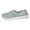 Grey, variant on CAIXAI Low Top Walking Shoes Orthopedic Dress Sneakers Women Breathable Knit Upper Embroidery Womens Walking Sneakers Slip-On Adjustable Upper Platform Mary Janes Hands Free Sports Shoes