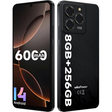 Ulefone Note 20 Pro Phone Unlocked, 8GB+256GB