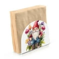 thumbnail image 2 of Gnome and Flowers Napkin Holder for Table Clear Napkin Stand Paper Holder Acrylic Organizer Dispenser Napkins for Dinner Kitchen Restaurant Room, 2 of 8