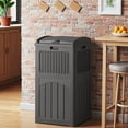 thumbnail image 4 of Homall Homes 36 Gallon Trash Can Plastic Kitchen Trash Can,Gray, 4 of 8