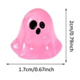 thumbnail image 3 of Mini Halloween Figurines 10pcs Glow in the Dark Ghosts, Cute Resin Ghost Decorations for Halloween Party, Holiday Props and Mini Ghost Ornaments for Indoor Halloween Decor, 3 of 5