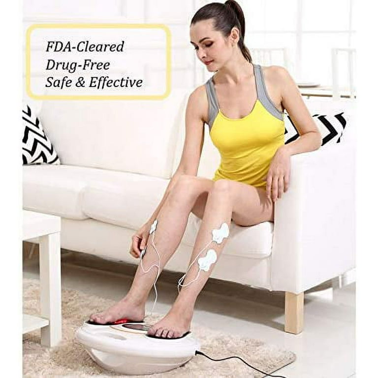 Creliver EMS & TENS Foot Circulation Stimulator - Electric EMS Foot  Massager for Circulation and Pai…See more Creliver EMS & TENS Foot  Circulation